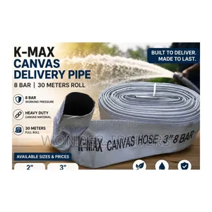 Delivery Canvas Hose Pipe 2 Inches X30metre Roll
