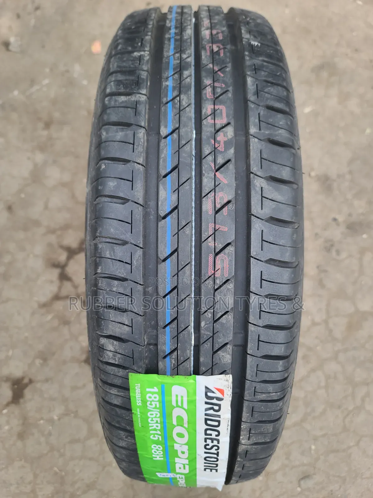 185 /65 R15 Bridgestone Tyres 88h Ecopia