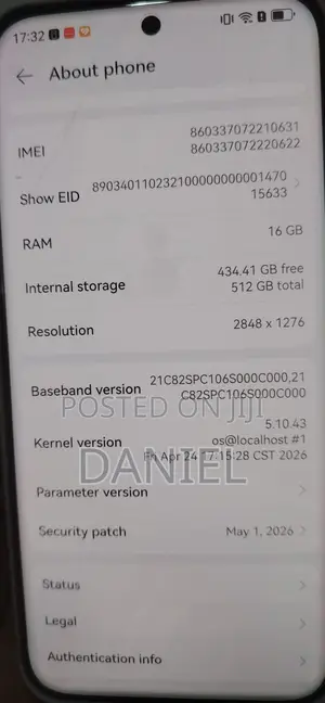 Huawei Pura 80 Ultra 512 GB White