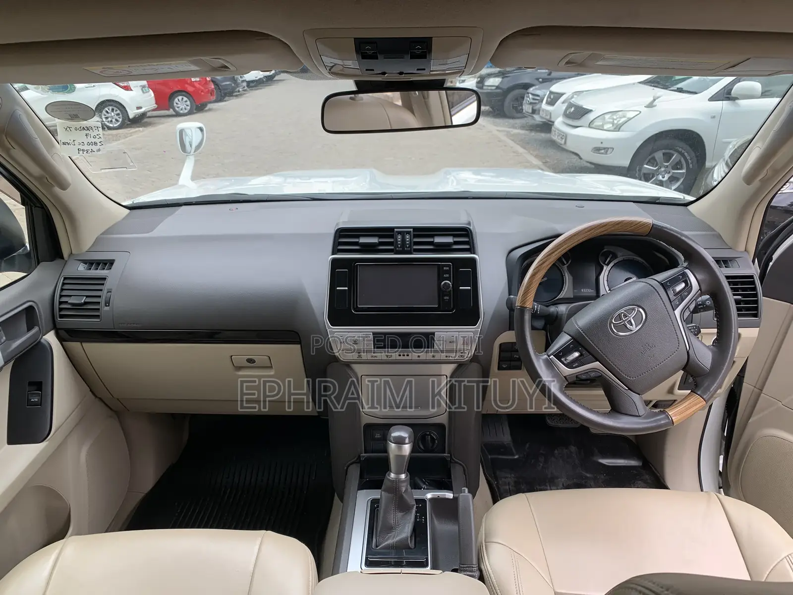 Toyota Land Cruiser Prado 2017 White