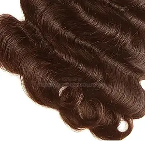 Brand New Chocolate Brown Human Hair Bundles (16", 18", 20")