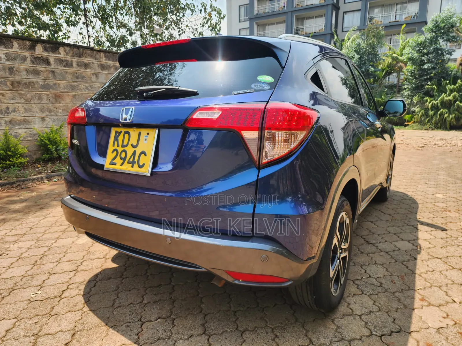 Honda Vezel 2015 Blue