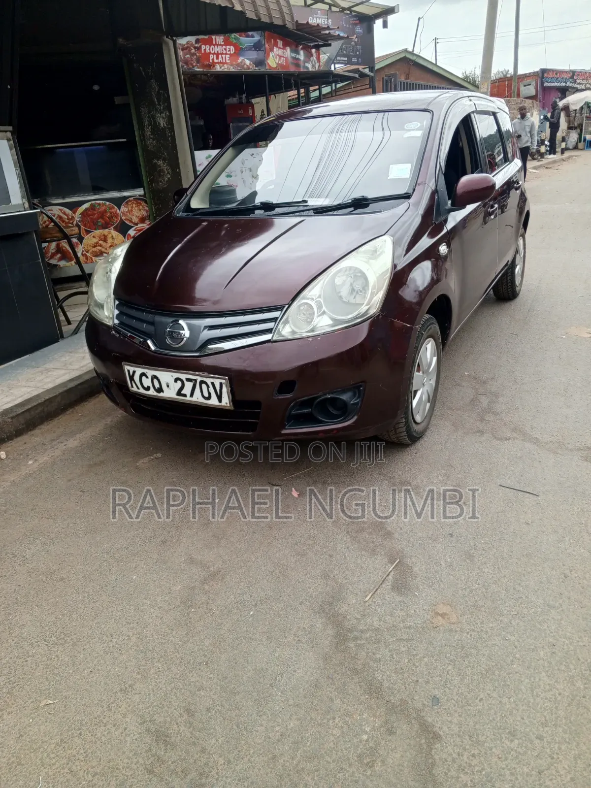 Nissan Note 2011 Burgundy