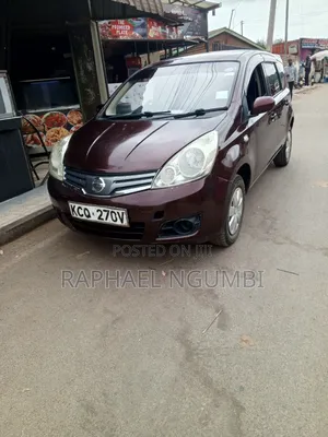 Nissan Note 2011 Burgundy