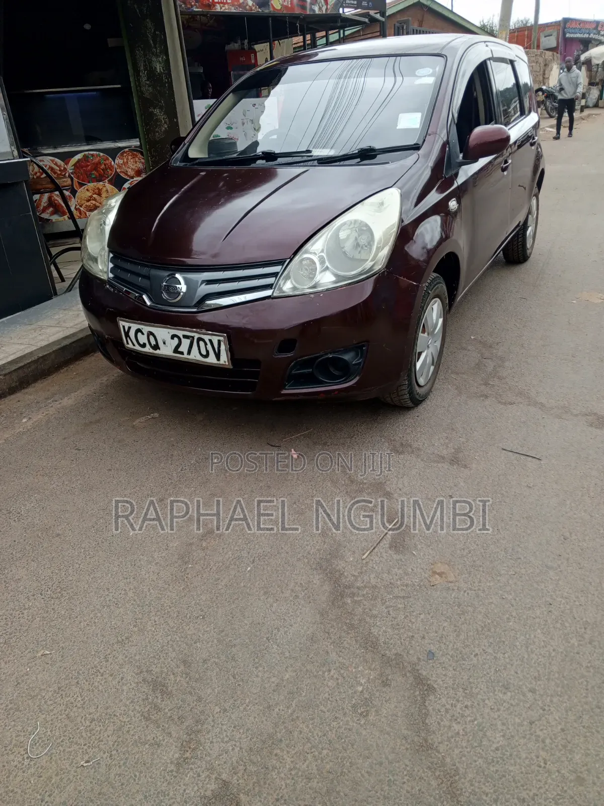 Nissan Note 2011 Burgundy