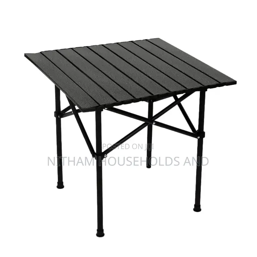 Aluminum Outdoor Camping Table Foldable Lightweight Design