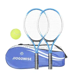 Long Tennis Set With 2 Rackets 3 Balls and Carry Bag