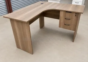 American Walnut 1.2m Lshape Office Desk