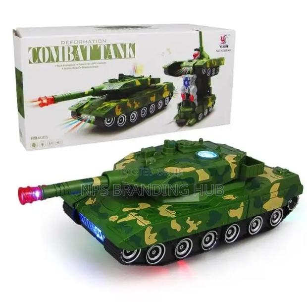 Quality Kids Combat Tank Truck Outdoor Toy (Gle