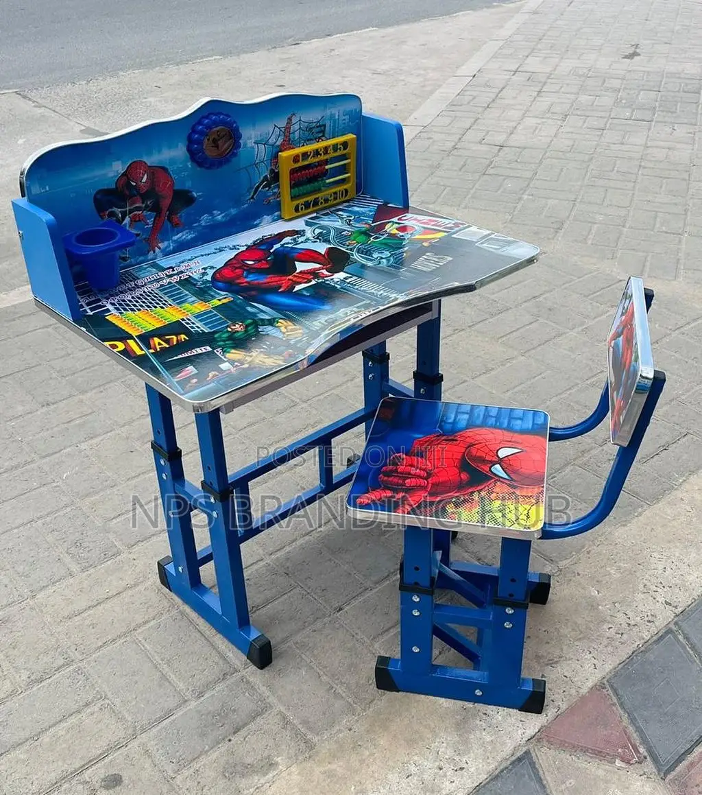 Kids Study Table and Chair Children Desk(Gle