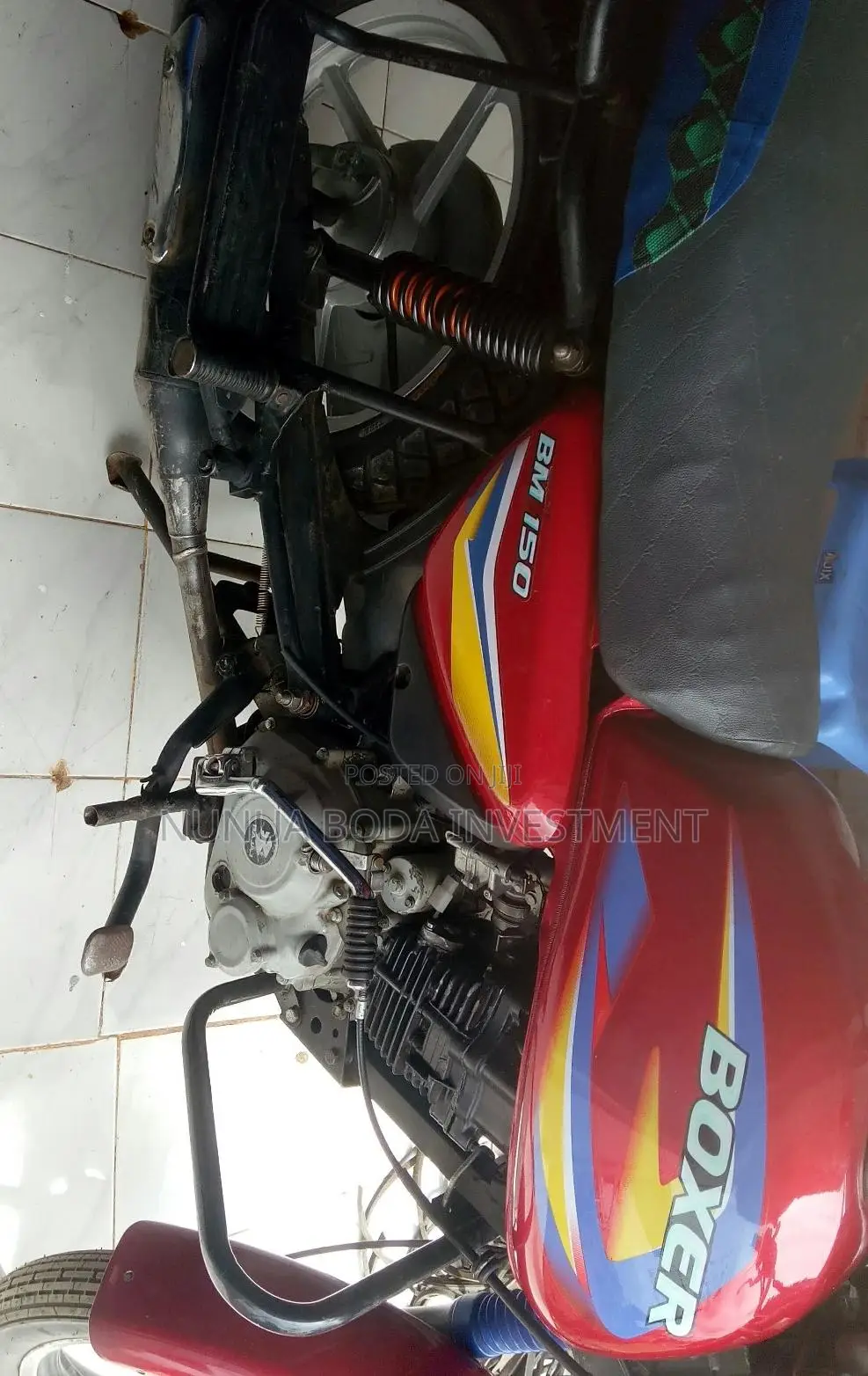 Bajaj Boxer 2024 Red