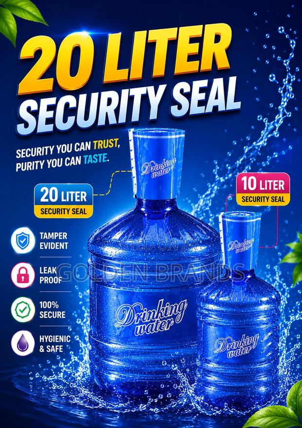 Pure Water Security Seals 20 Liters