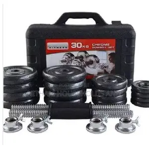 Adjustable Dumbbell Weight Set With Connector