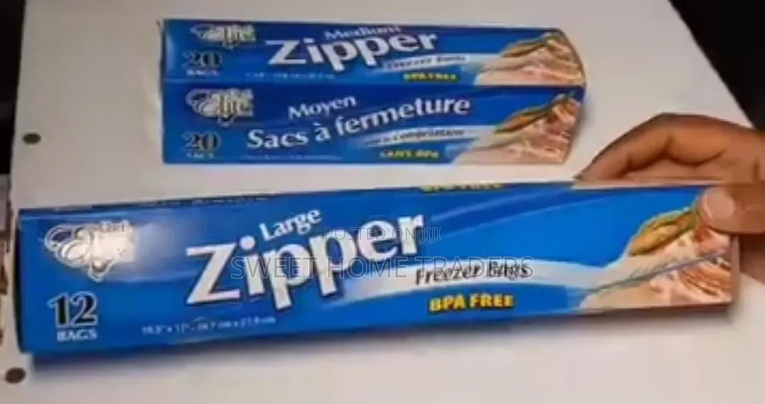 Re-Usable Fridge Zipper Bags