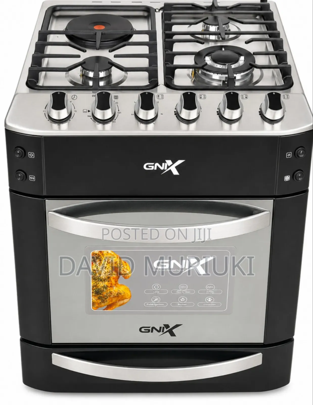 Gnix Black – 60×60 Premium Cooker