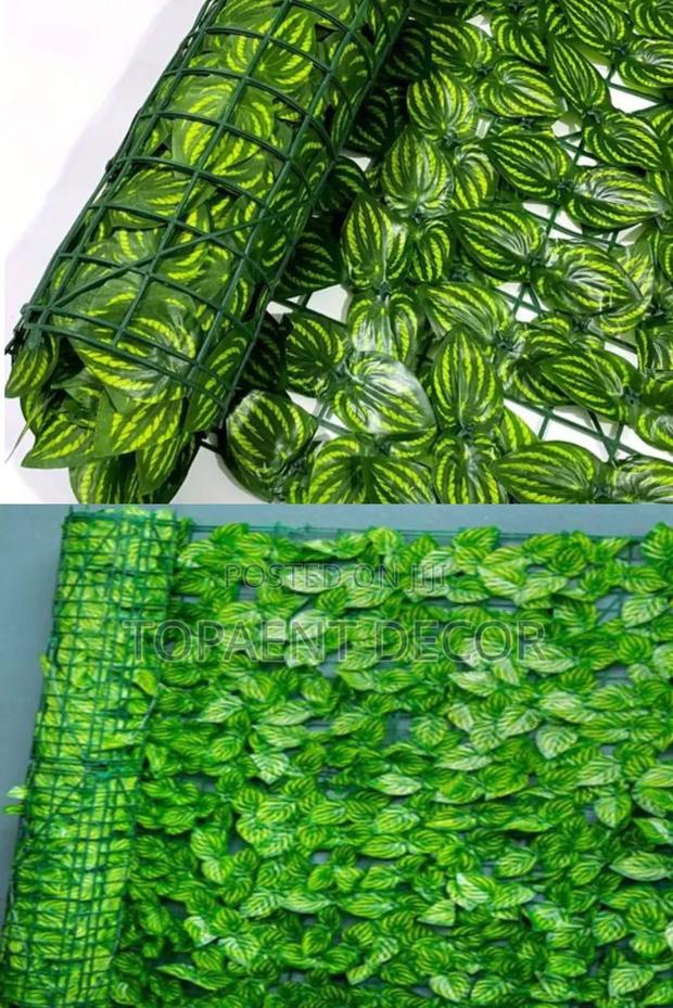 Melon Leaves, Green Artificial Privacy Fence