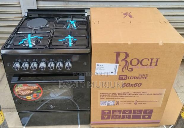 Turkey Roch Black 60×60 Standing 3+1 Cooker