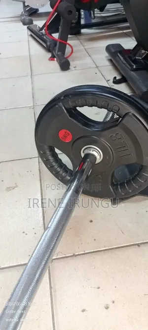 Standard Rubber Coated Plates* Gym Weights