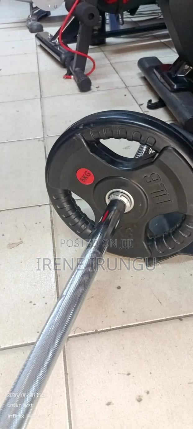 Standard Rubber Coated Plates* Gym Weights