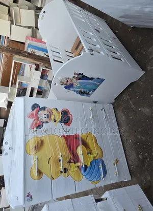 New Born Baby Coat /Bed at 8500 Chest of Drawer/Baby Wooden Wardrobe