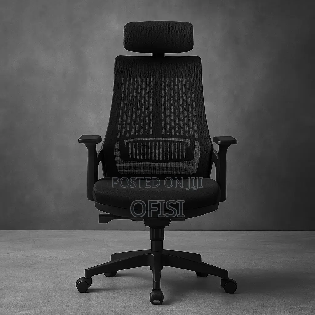 Office Chair; Modern Fabric Orthopedic Office Seat