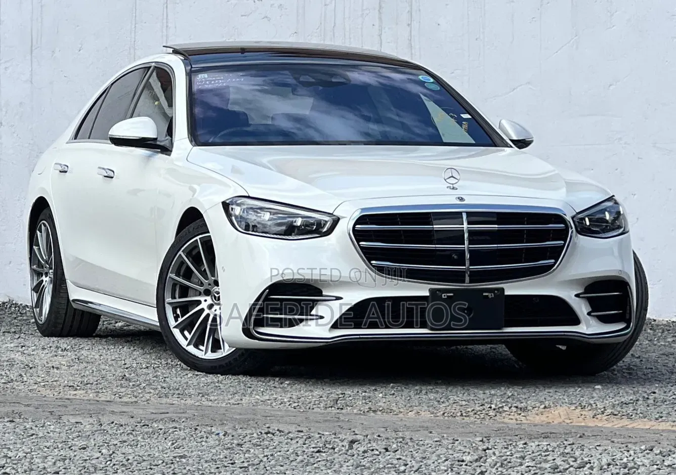 Mercedes-Benz S-Class 2021 White