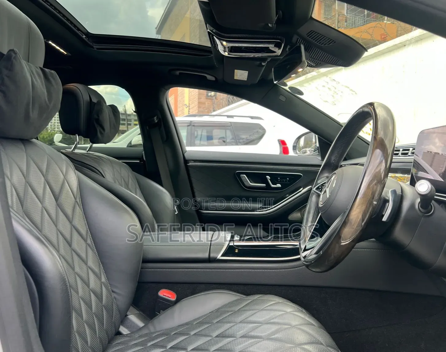 Mercedes-Benz S-Class 2021 White