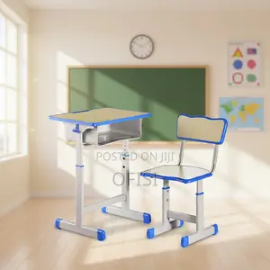 Kids Desk; Height Adjustable Kids Study Desk