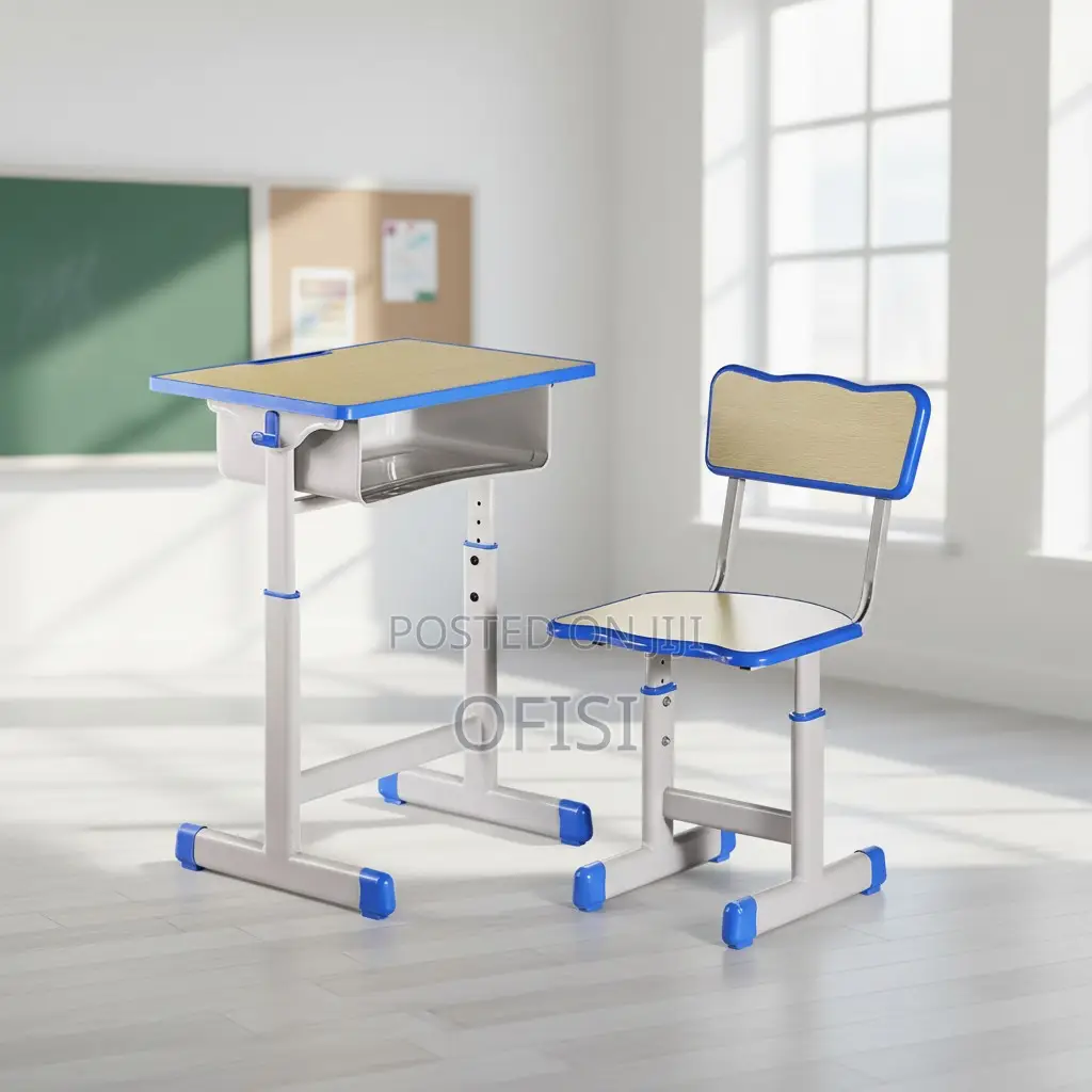 Kids Desk; Height Adjustable Kids Study Desk