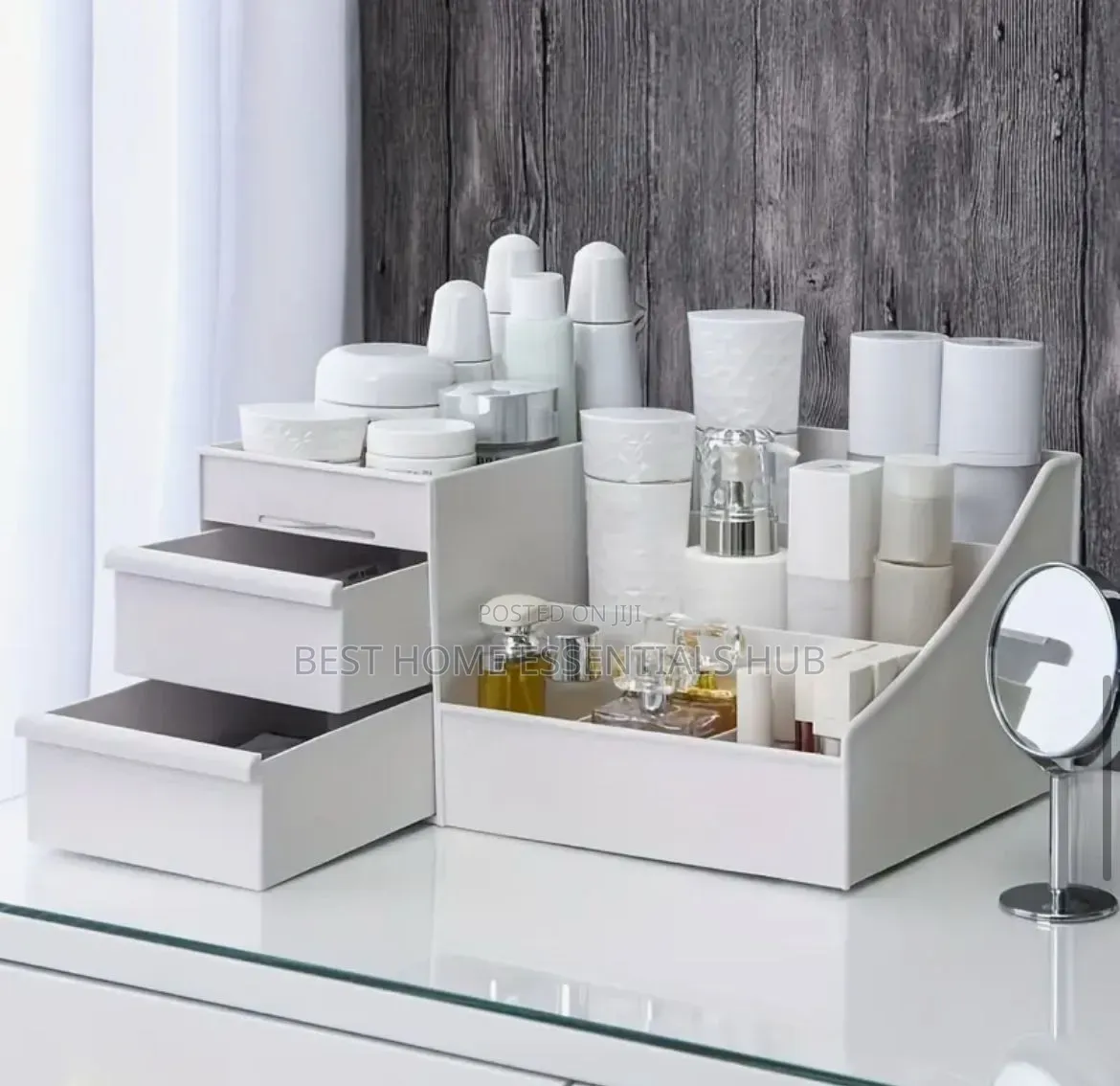 Cosmetic Storage Box With Drawers -26.5*16*12cm
