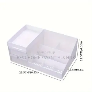 Cosmetic Storage Box With Drawers -26.5*16*12cm