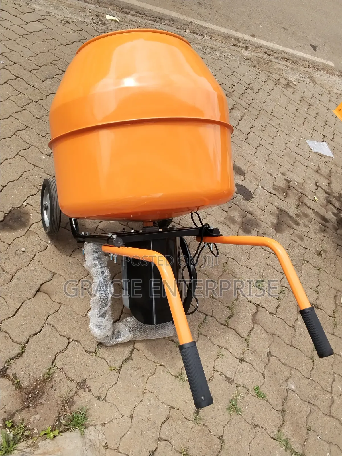 Electric Drum Mixer Machine