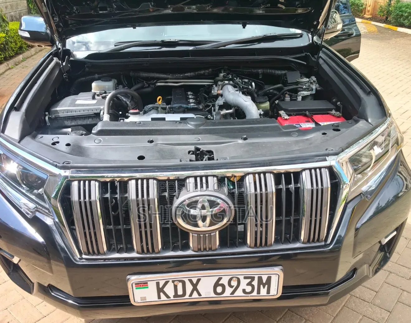 Toyota Land Cruiser Prado 2017 Black