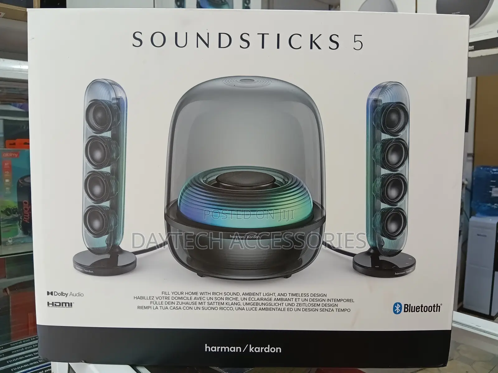 Harman Kardon Soundsticks 5 2.1 Channel Black - Wireless Speaker