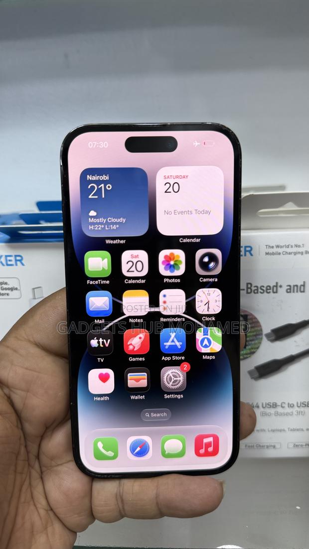 Apple iPhone 14 Pro 128 GB Black - thumbnail 2