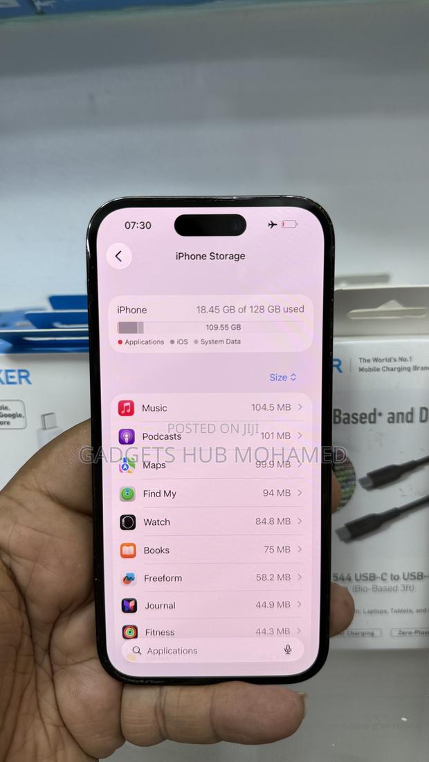 Apple iPhone 14 Pro 128 GB Black - thumbnail 7