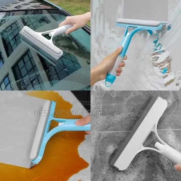3-in-1 Car Spray Glass Double Sided Wiper Spray Window Cleaner