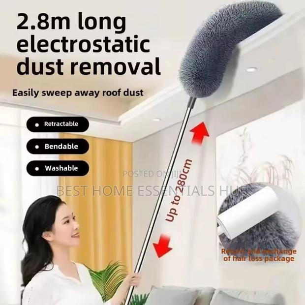 Microfiber Duster Extra Long Telescopic Pole - thumbnail 3