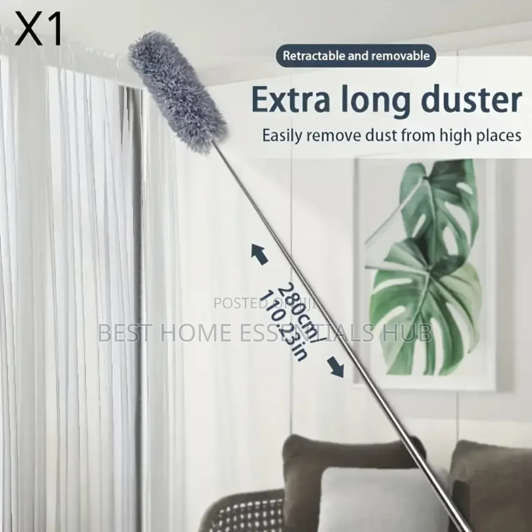 Microfiber Duster Extra Long Telescopic Pole