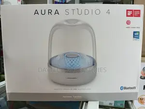 This Is a Harman Kardon Aura Studio 4 Bluetooth Speaker.