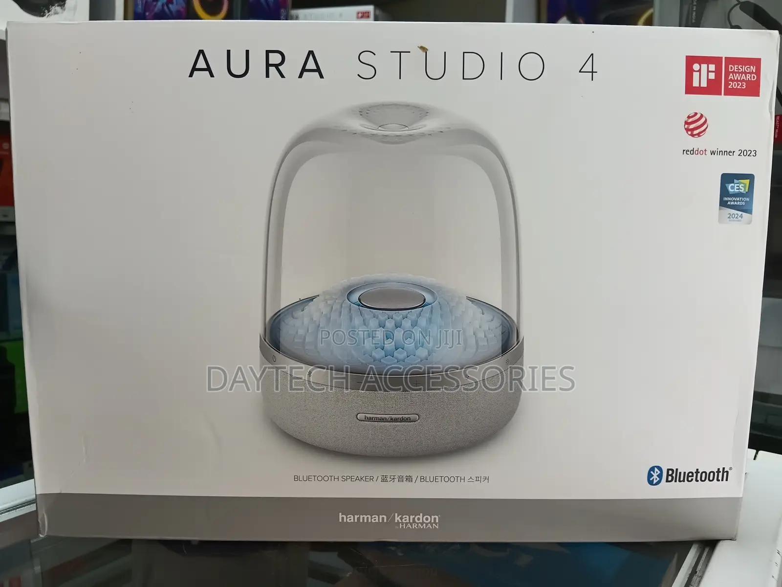 Harman Kardon Aura Studio 4 Bluetooth Speaker Black