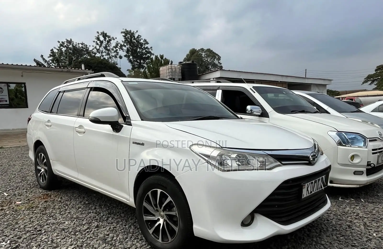 Toyota Corolla Fielder 2017 White