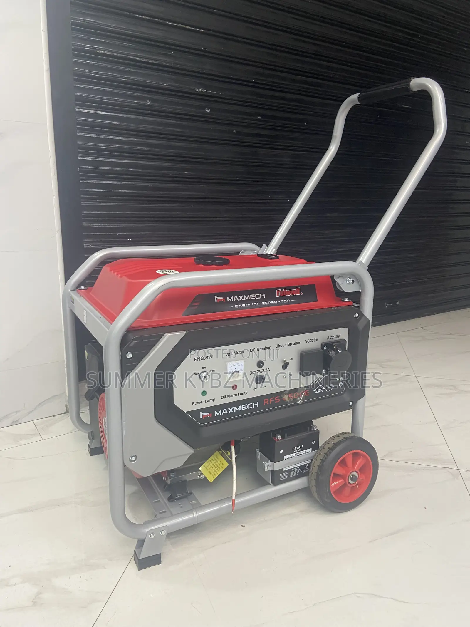 7.5kva Maxmech RFS Series Petrol Generator