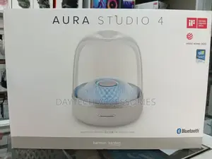 Harman Kardon Aura Studio 4 Bluetooth Speaker 360° Sound Ambient -Gray