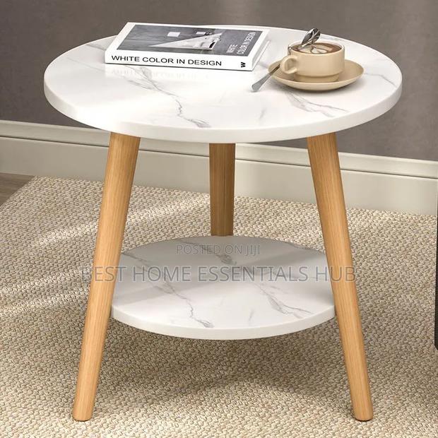*2 Layer Minimalist Nordic Syle Coffee Side Table*50*50cm