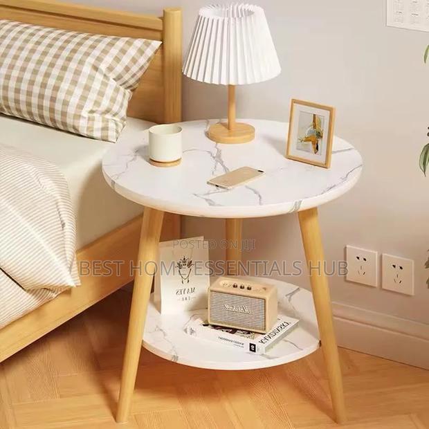 *2 Layer Minimalist Nordic Syle Coffee Side Table*50*50cm - thumbnail 5