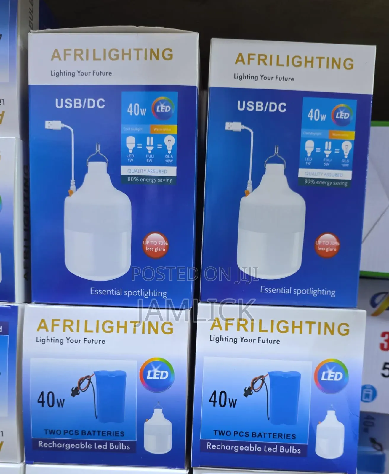 Afrilight Rechargeable Bulbs - Aw