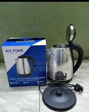 Ailyons 2ltr Electric Steel Kettle