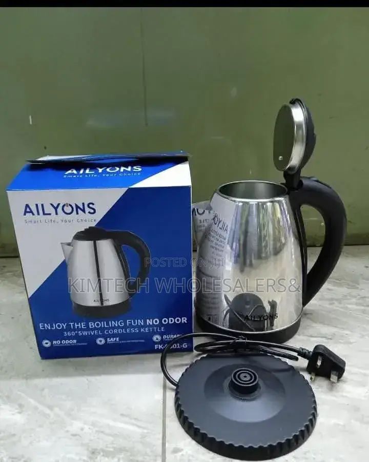 Ailyons 2ltr Electric Steel Kettle