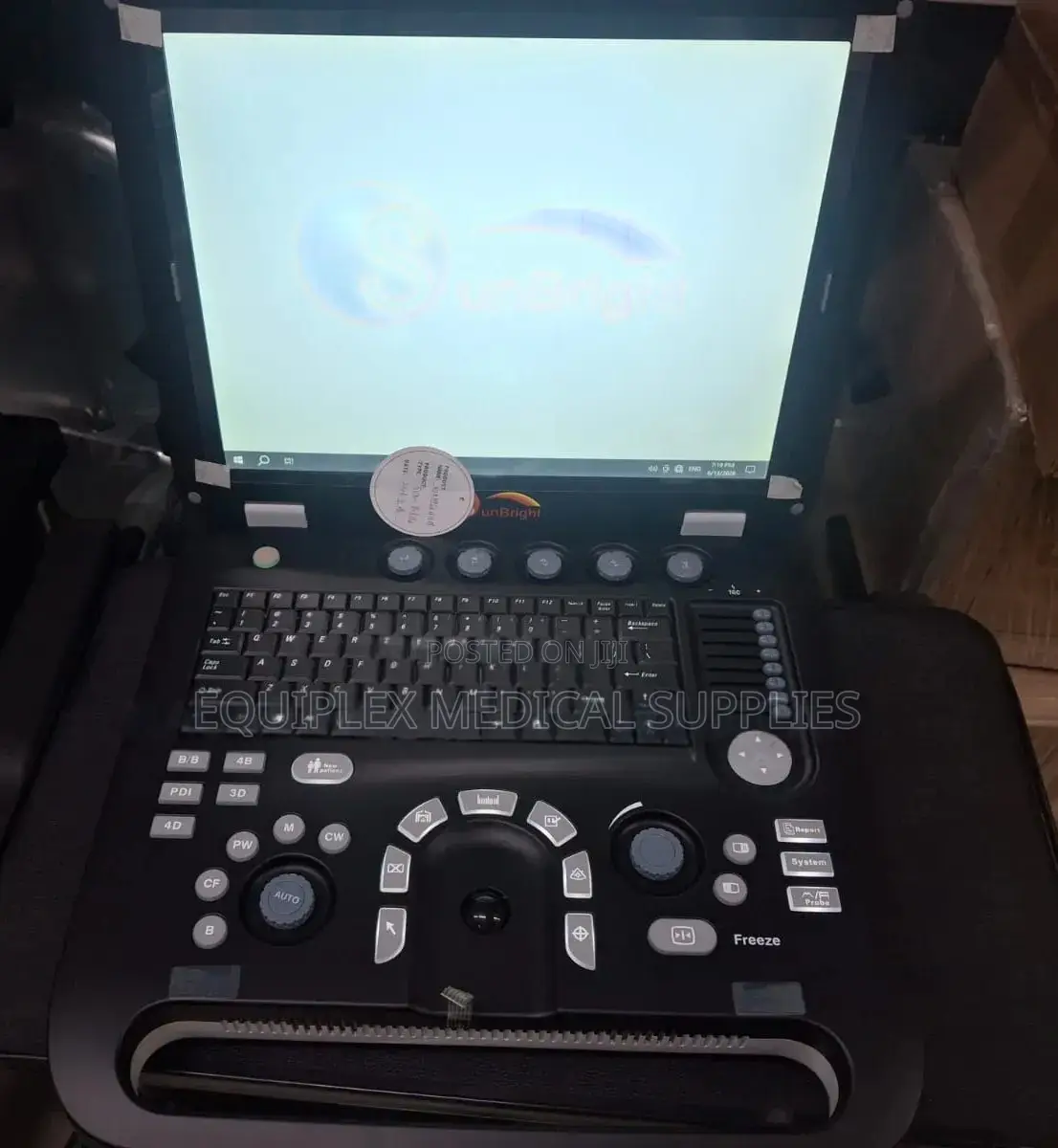 Sunbright Black and White Ultrasound Machine (With Two Probes)